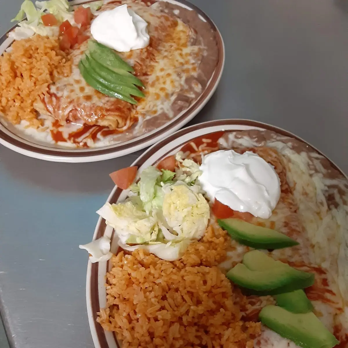 Chimichanga Dinner Beef Steak Pollo Asado