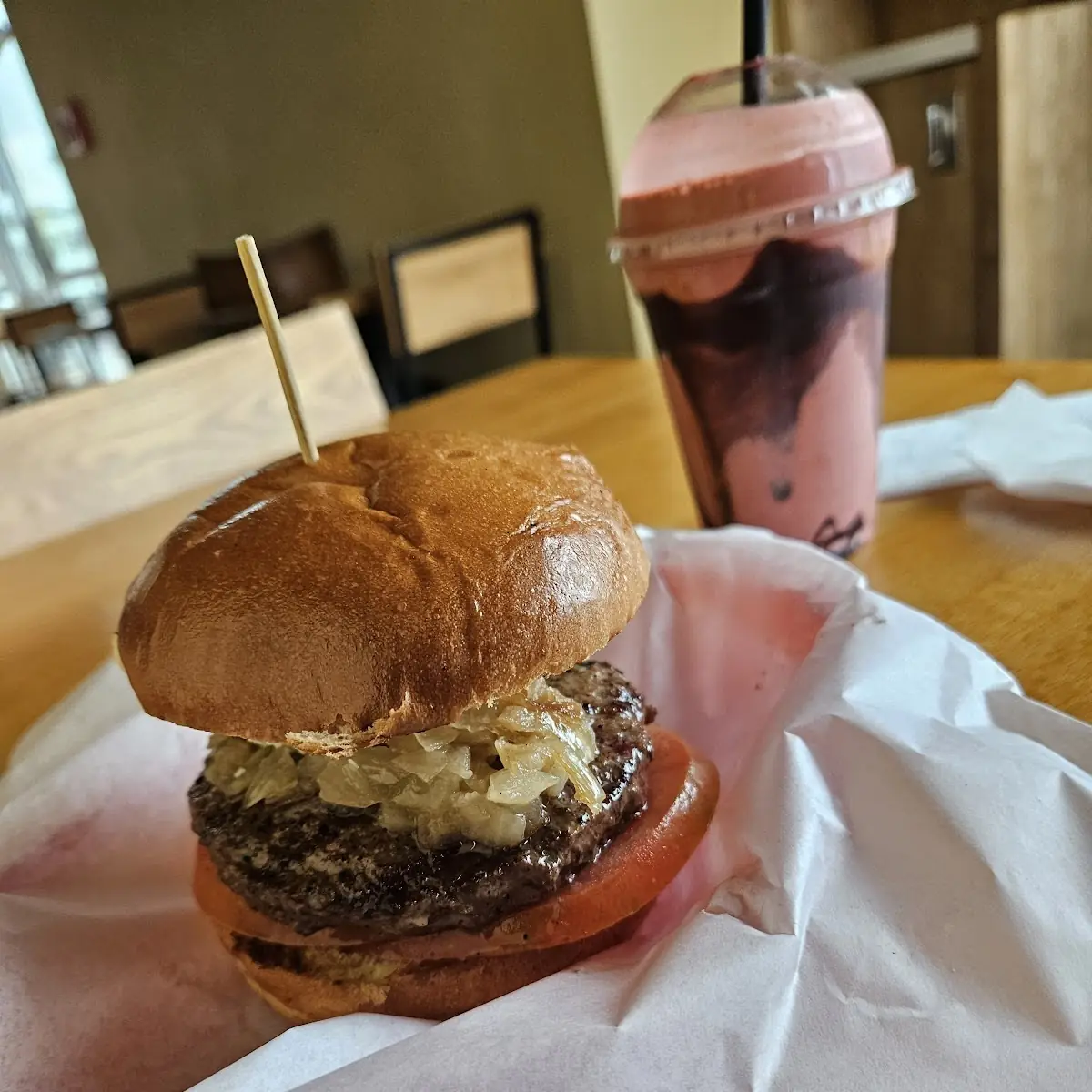 Kobe Burger with Blue Cheese