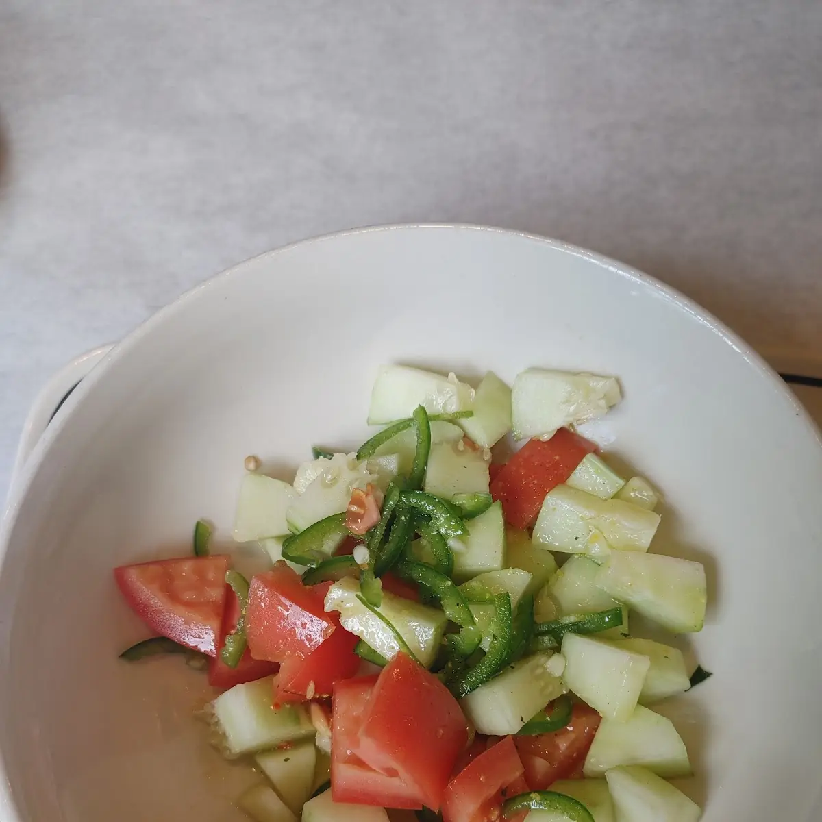 Tomato Cucumber Salad