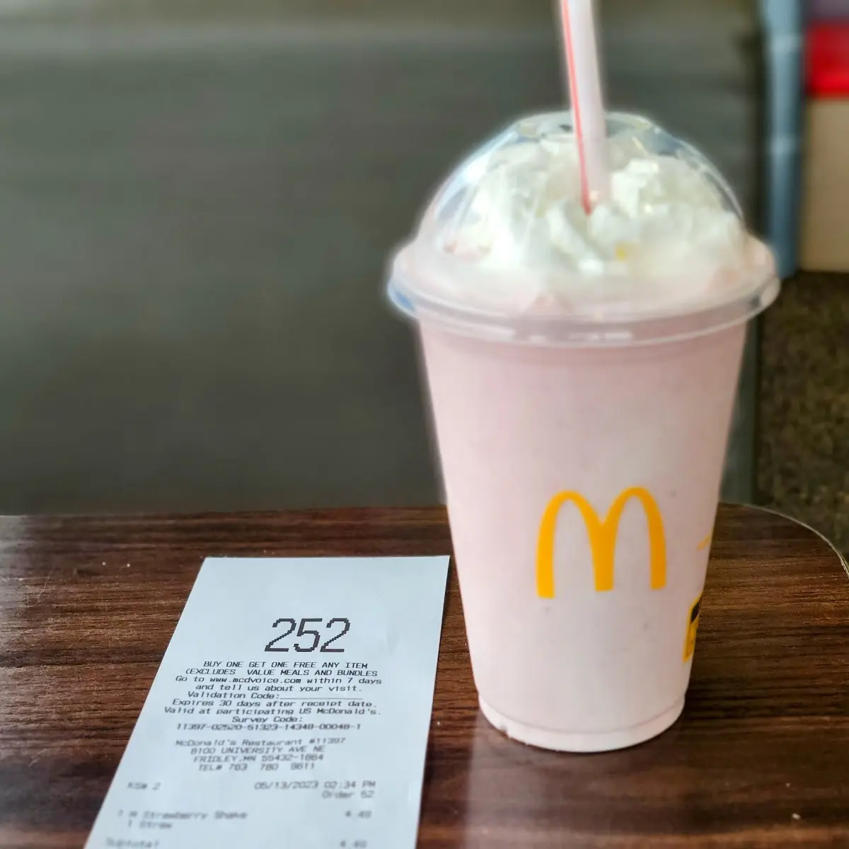 Strawberry Milkshake