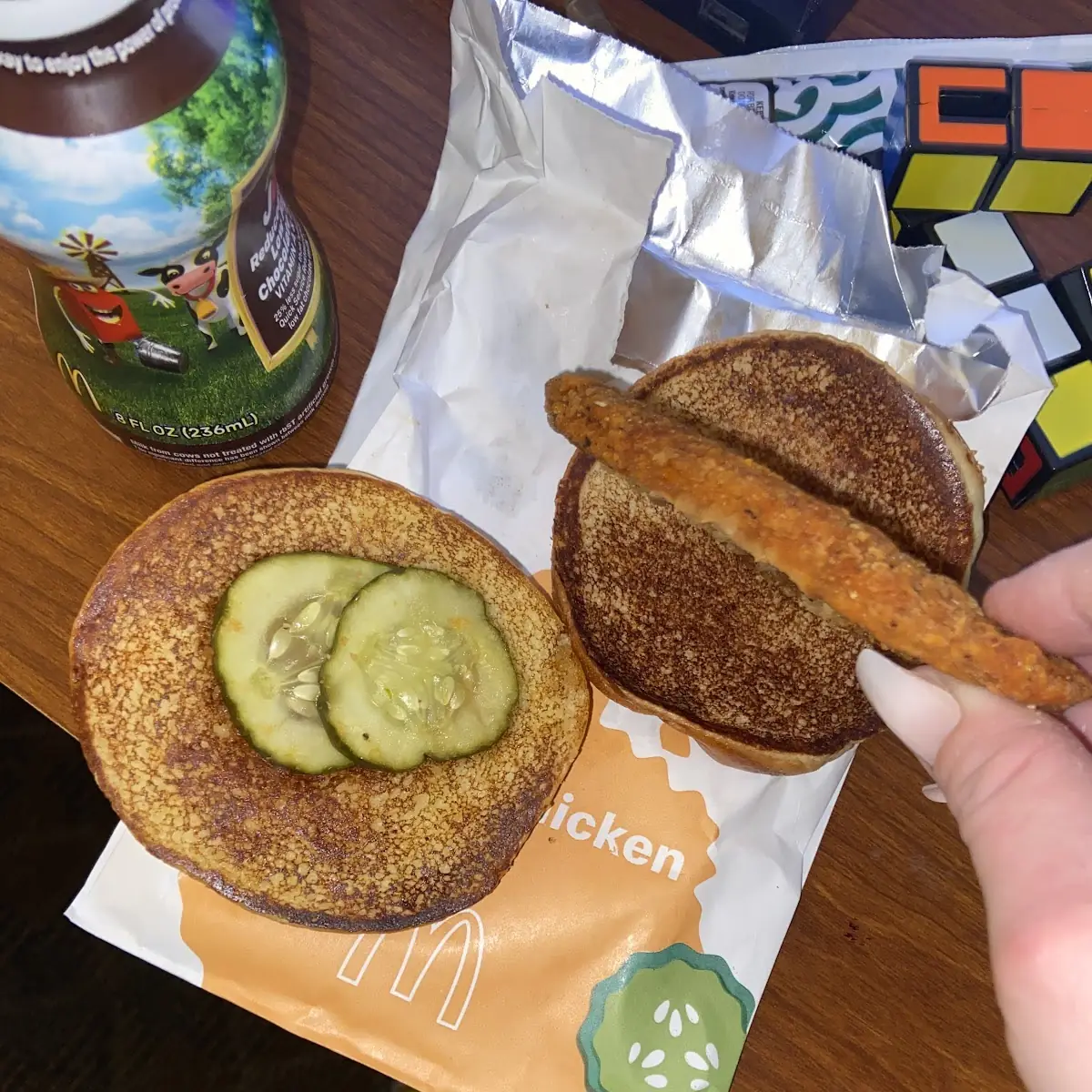 Supposed to Be Crispy Chicken Sandwich