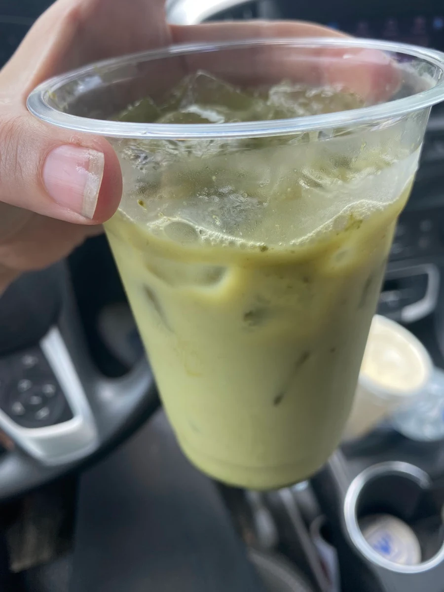 Oat Milk Matcha Green Tea