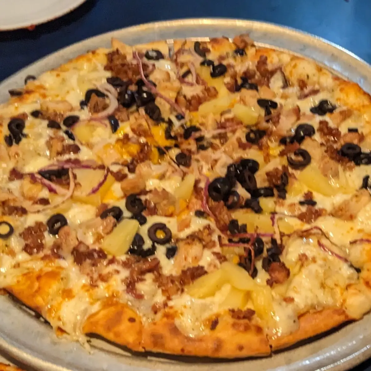 Customized BBQ Chicken Pizza