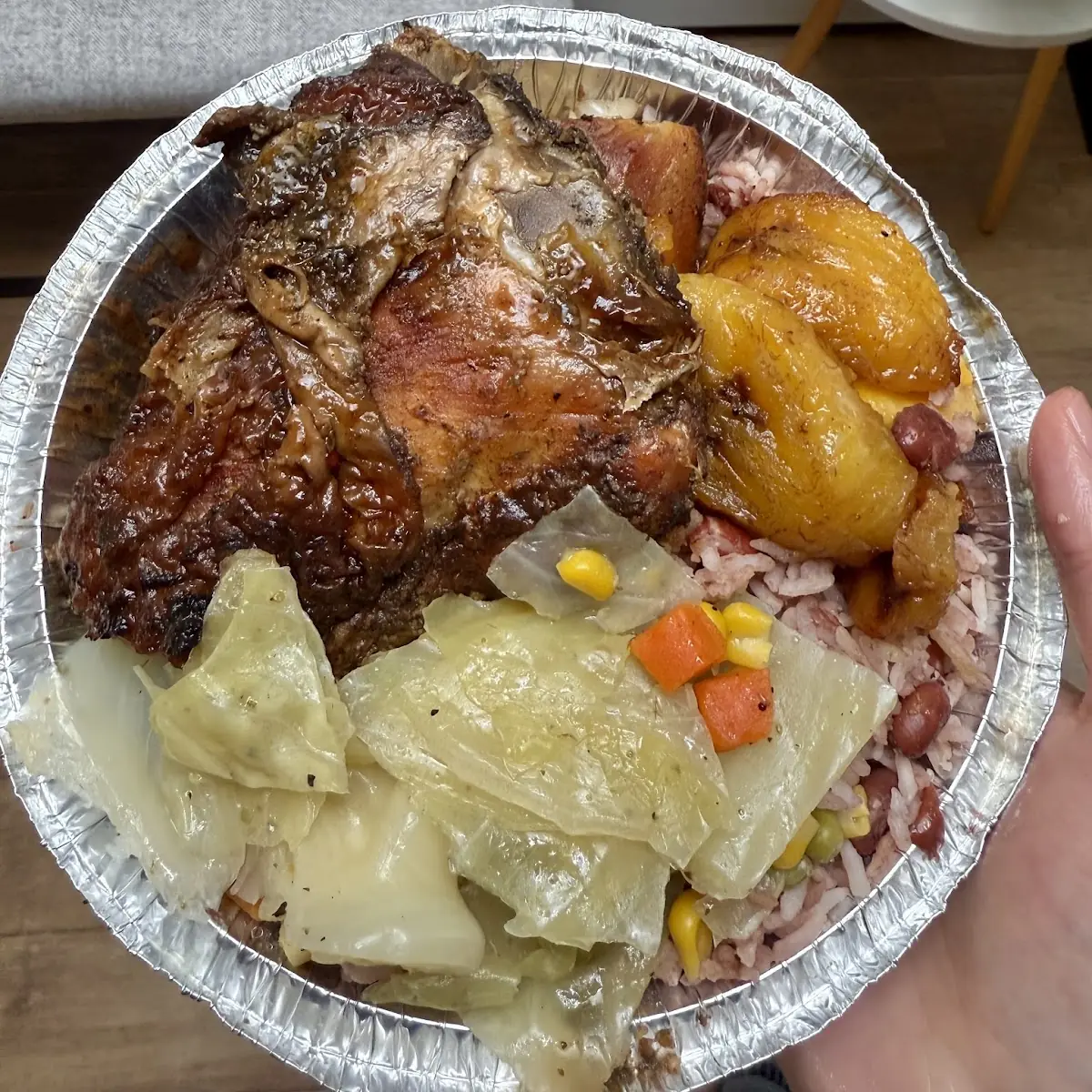 Jerk Chicken Platter- Available Monday -Friday Only