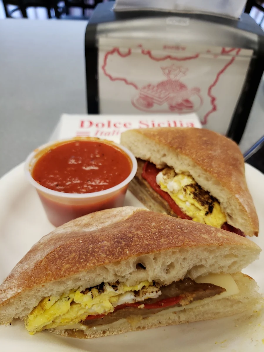 Italian Breakfast Sandwich
