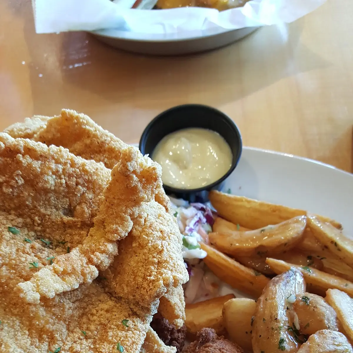Thin Cut Catfish Plate