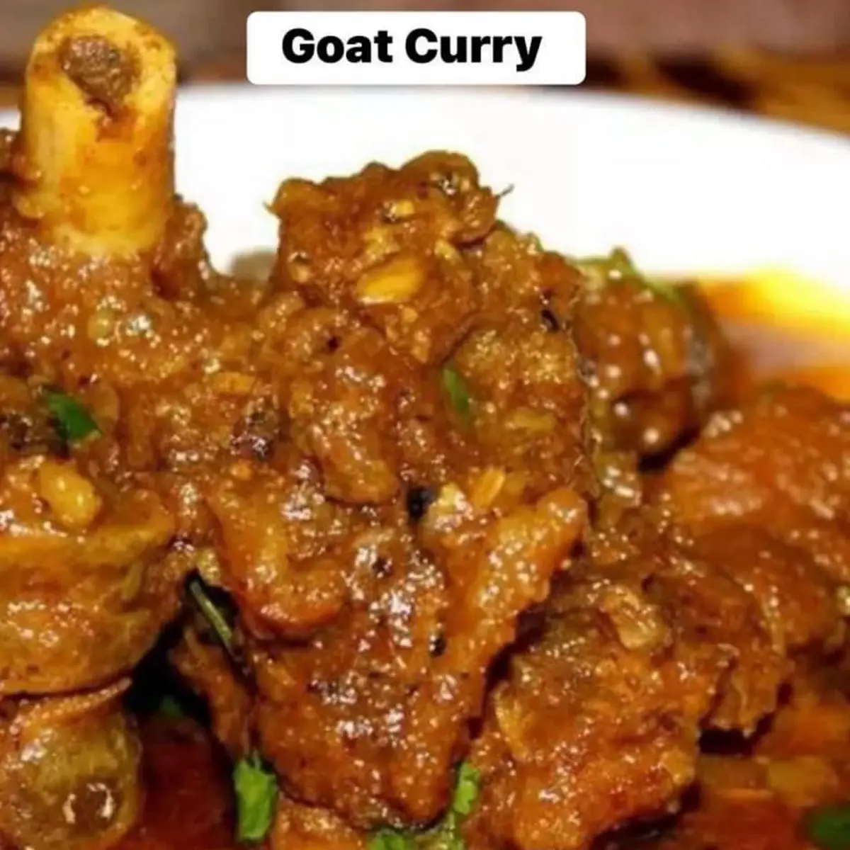 Goat Curry Mutton Cumin Rice