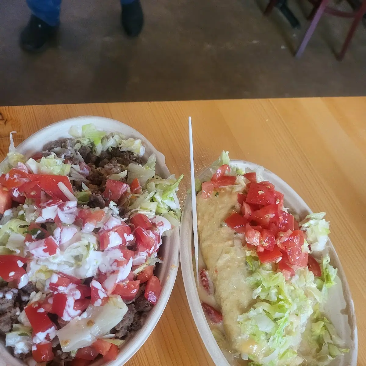 Fayuca Asada a & Bowl Chicken Burrito