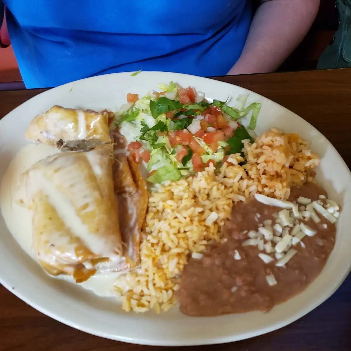 Chicken Chimichanga