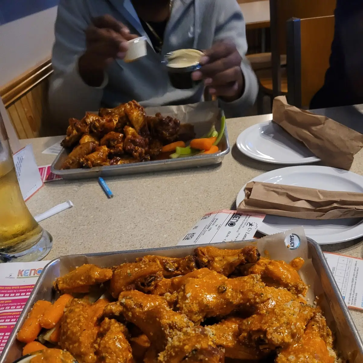 Buffalo Parmesan Wings