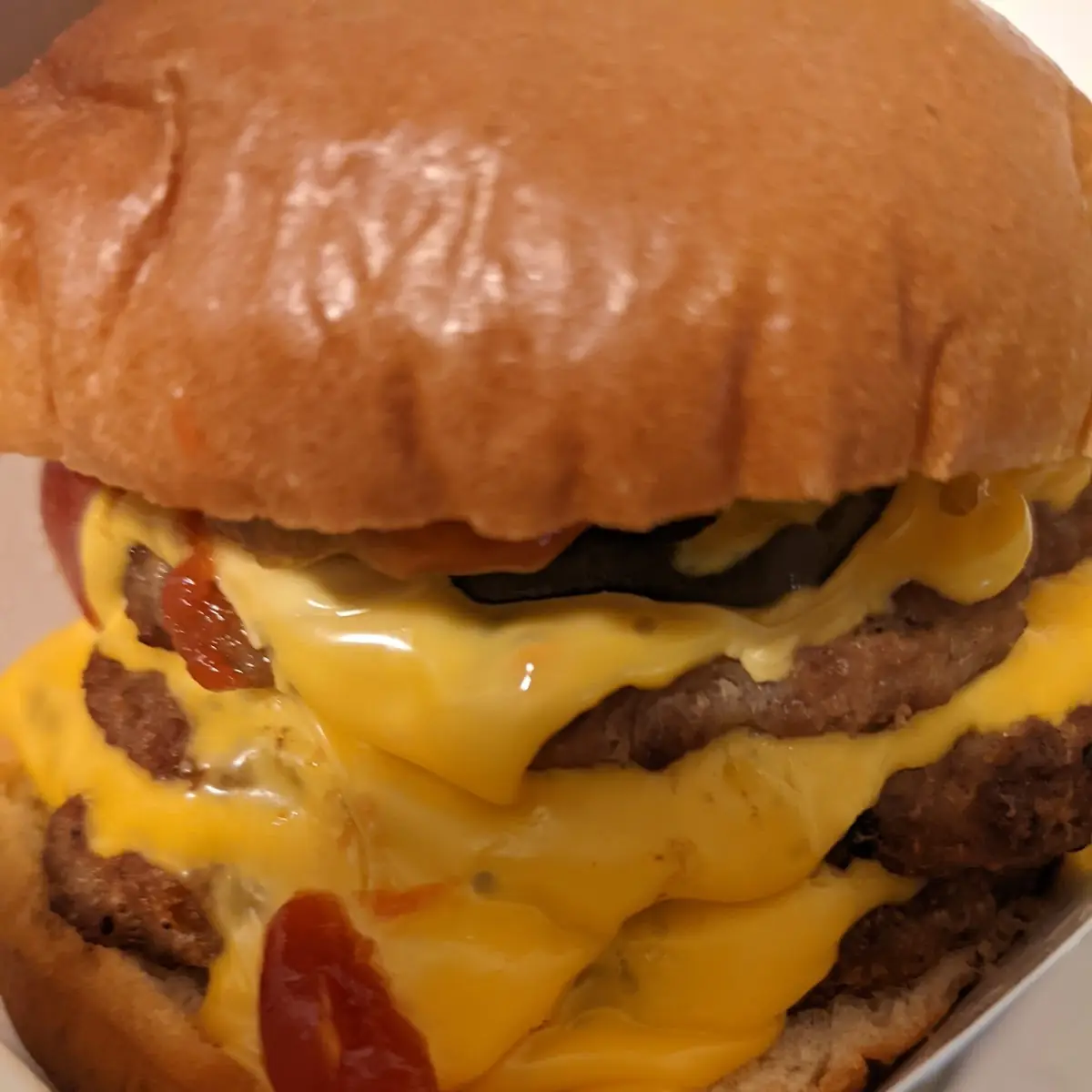 Triple Cheeseburger