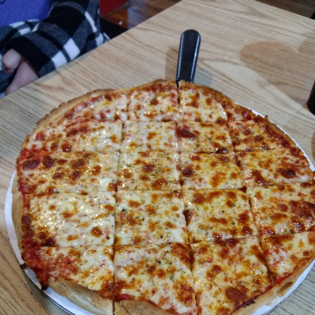 Thin Crust Cheese Pizza