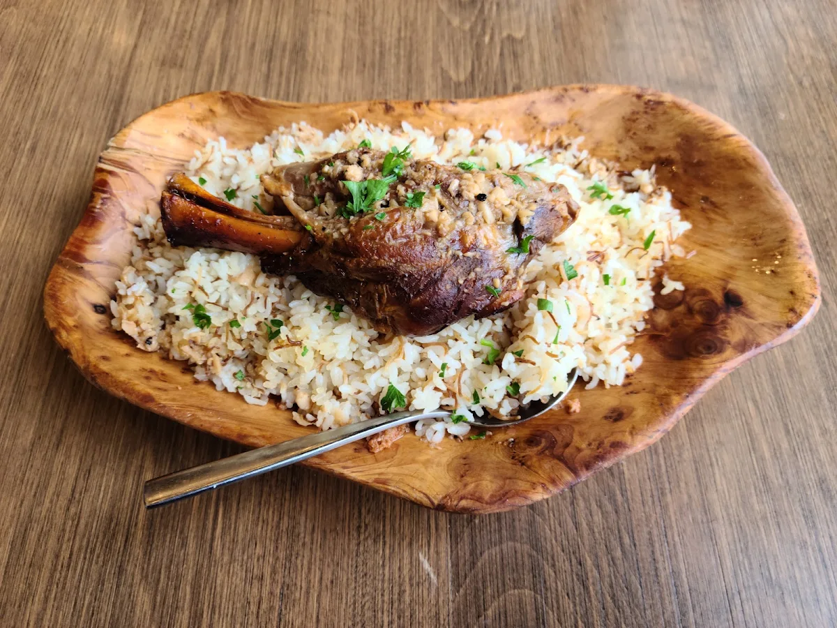 Lamb Shank Fatta