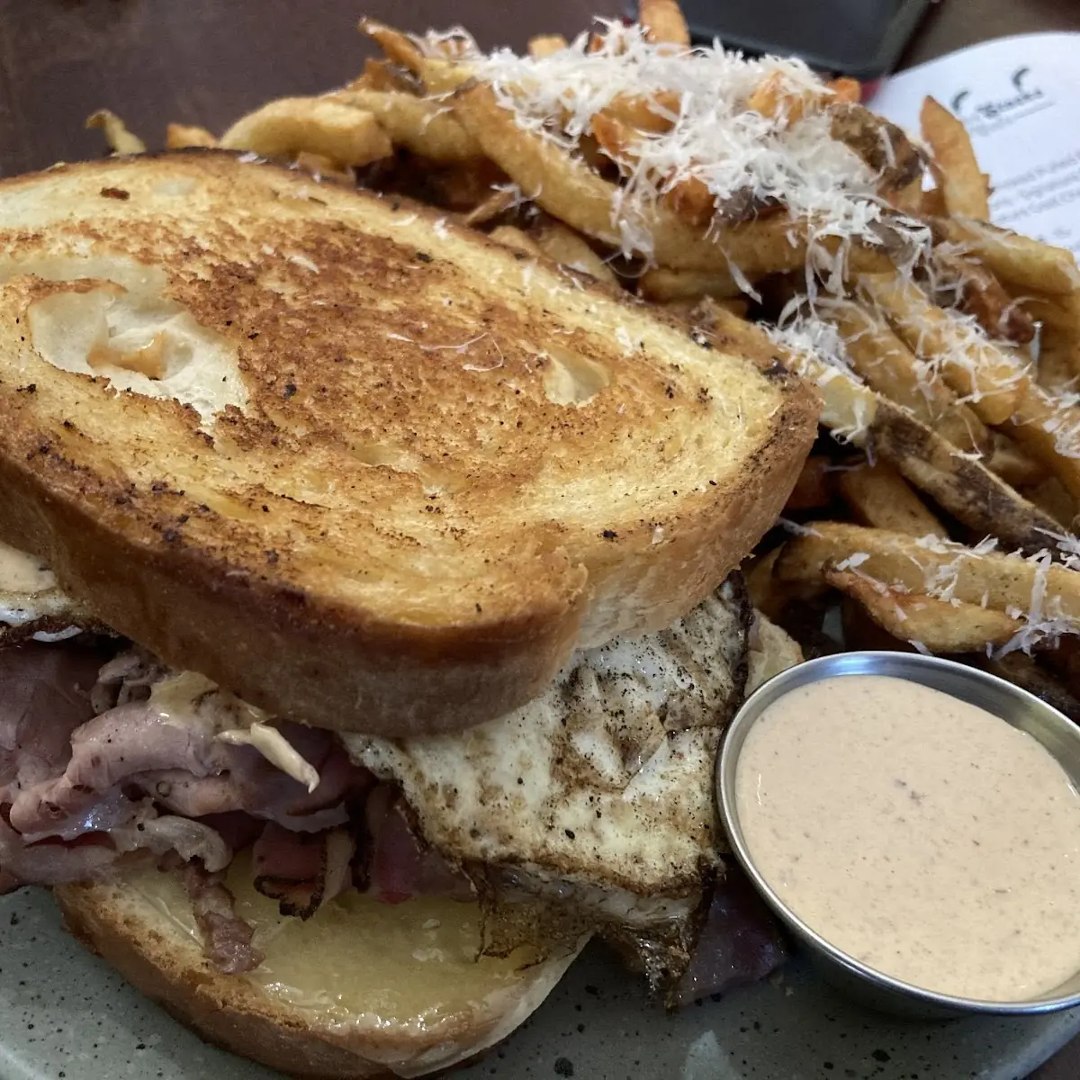 Brisket Grilled Cheese