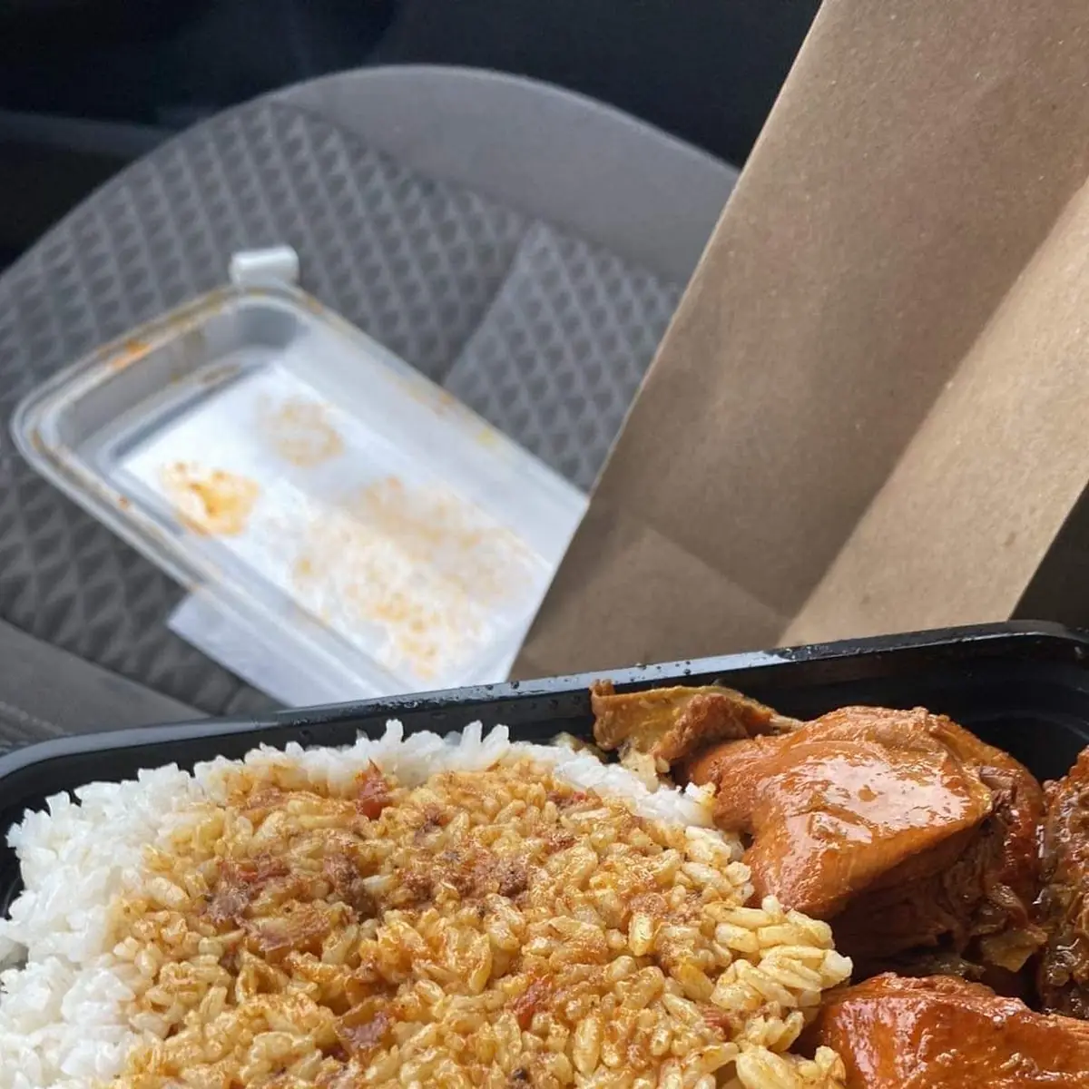 Chicken Stew and White Rice