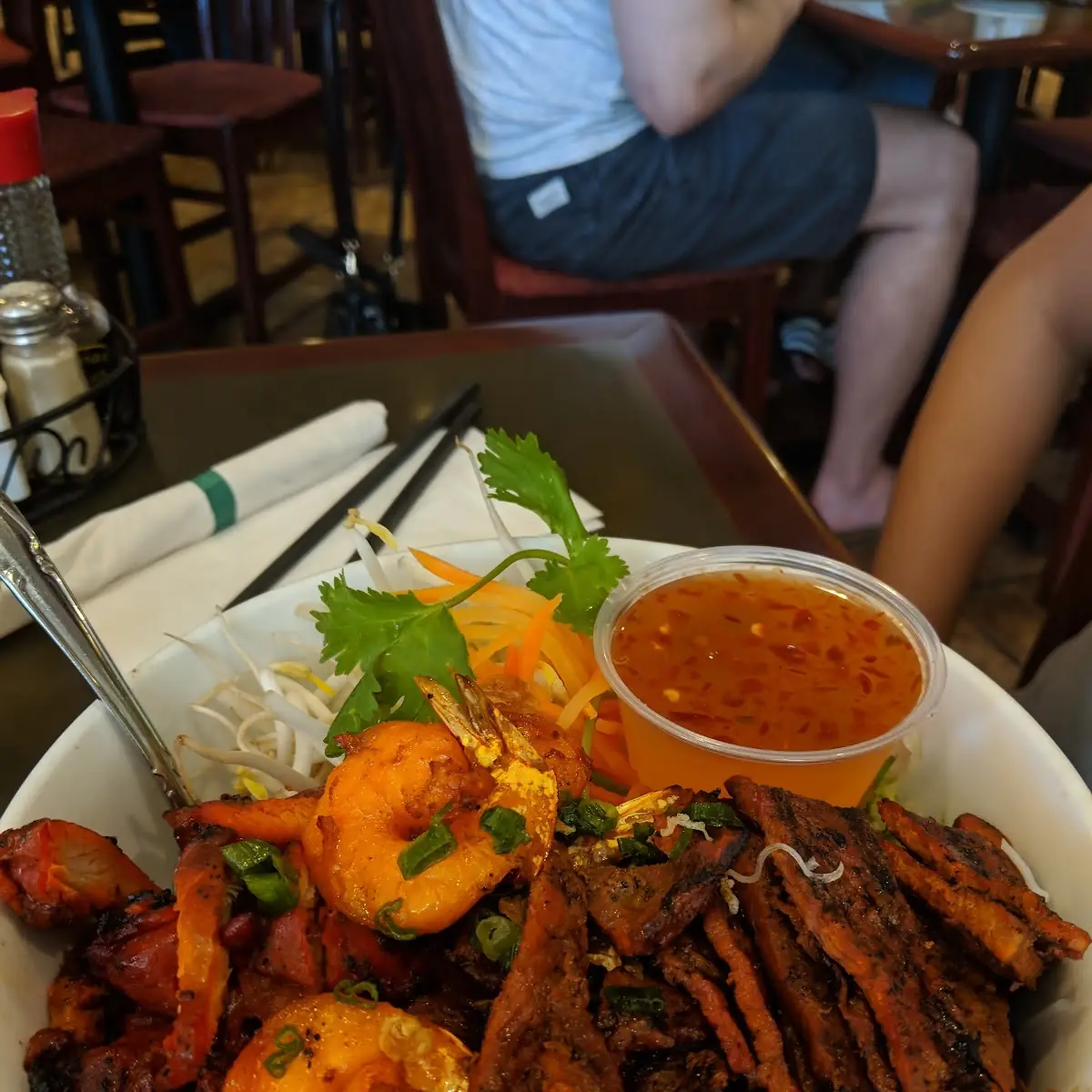 Mixed Grill Noodle Bowl
