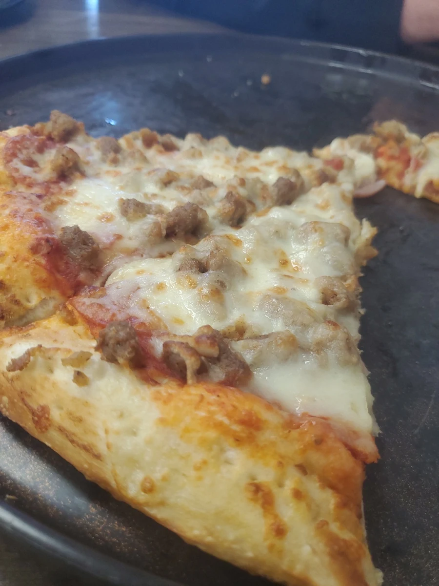 Buffalo Chicken Bacon Ranch Pizza