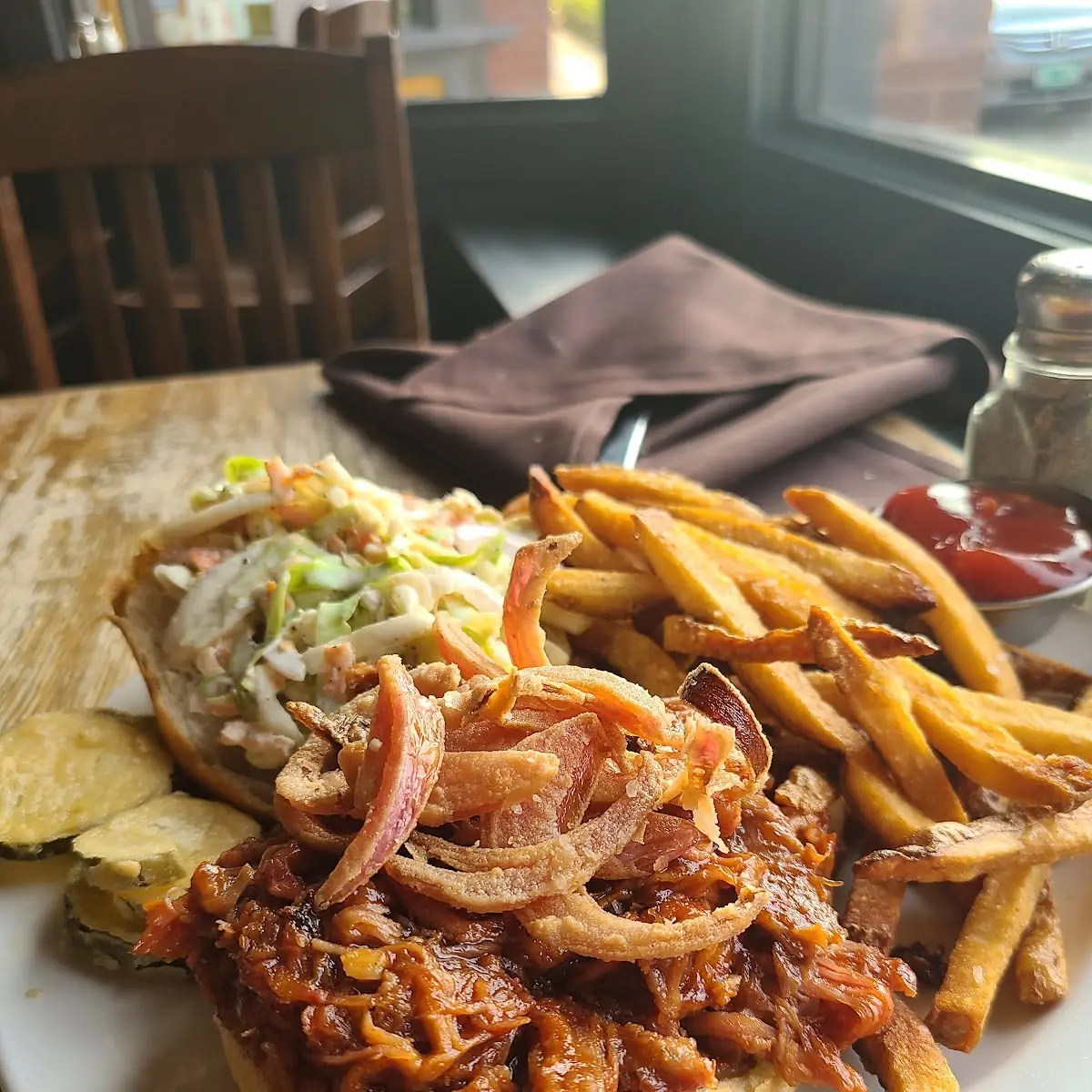 BBQ Pulled Pork Sandwich