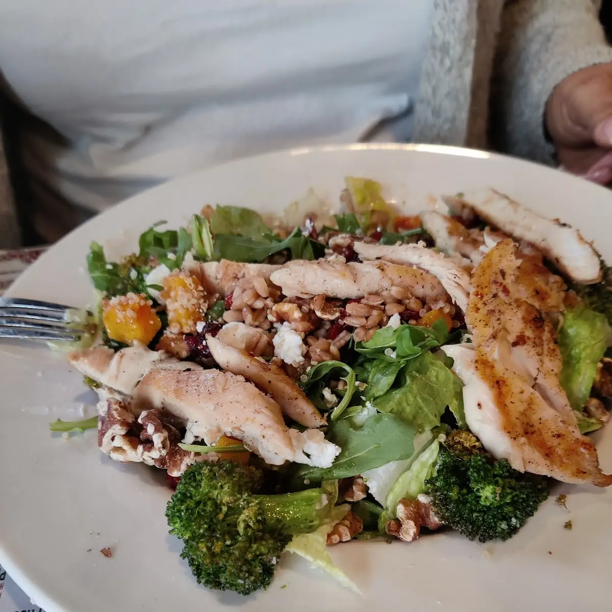 Fall Harvest Salad with Grilled Chicken