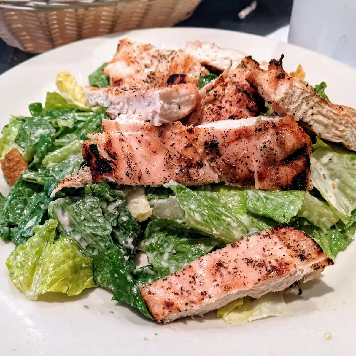 Caesar Salad with Grilled Chicken