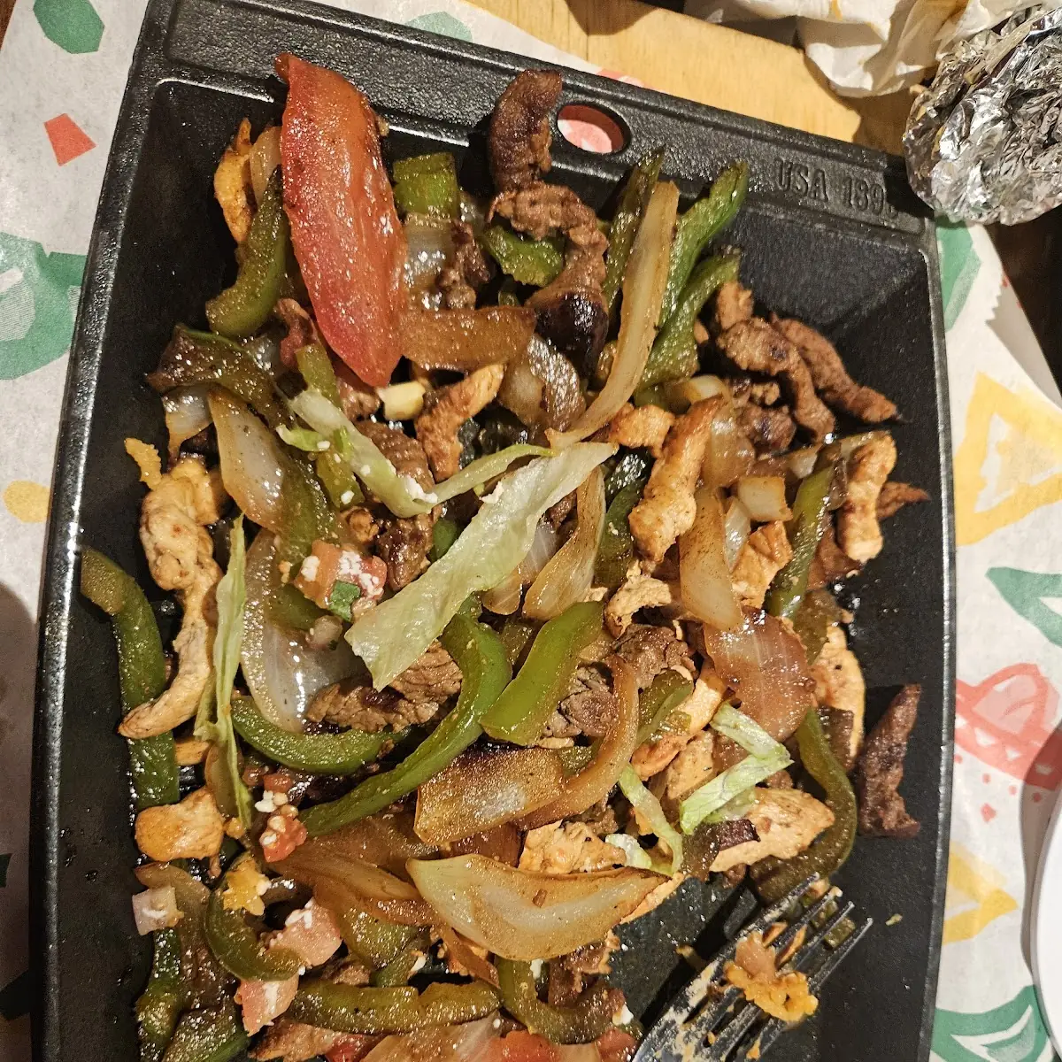 Chicken & Steak Fajitas