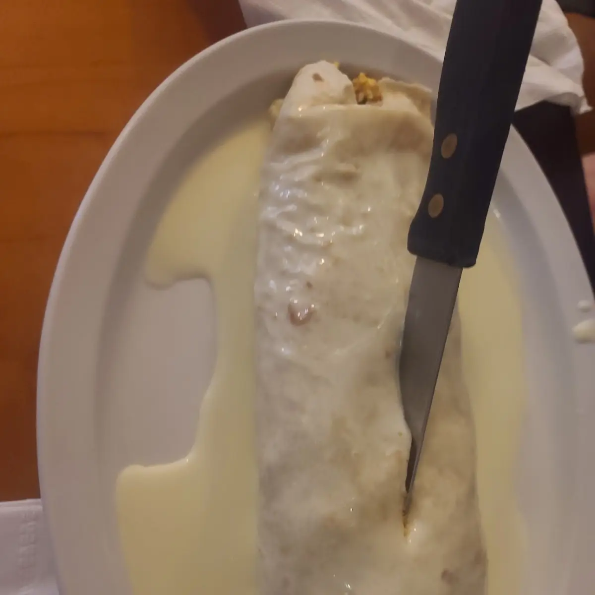 Ponchos Breakfast Burrito