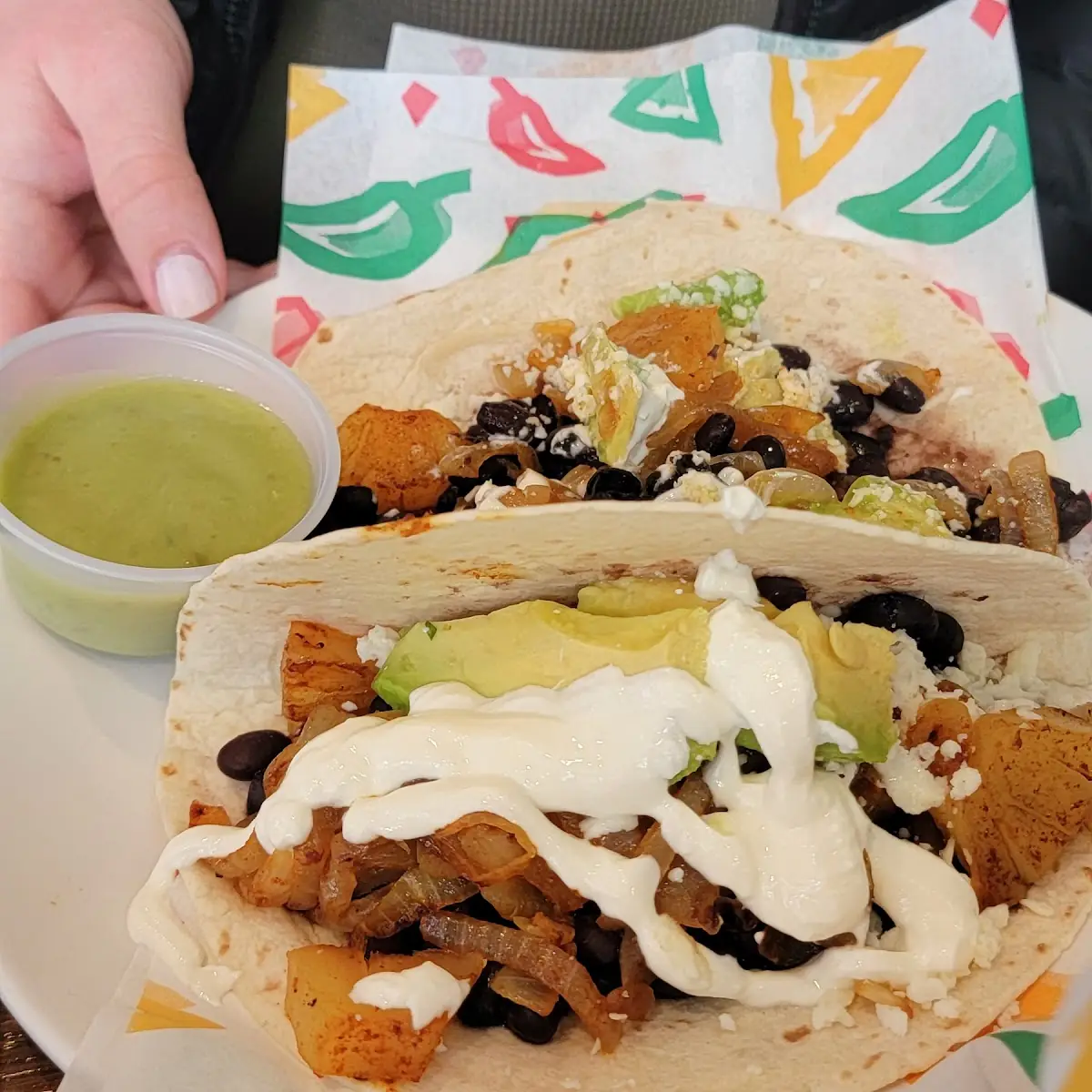 Vegan Black Bean Taco