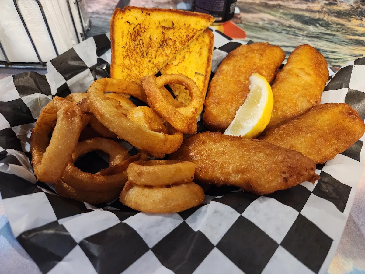 Fish and Onion Rings