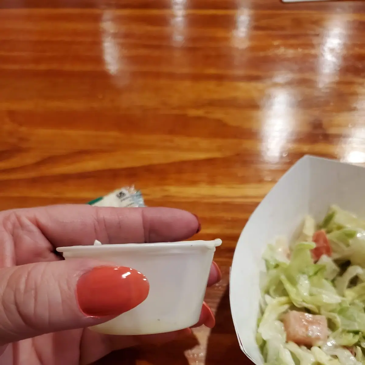 Salad Dressing Extra Cost More