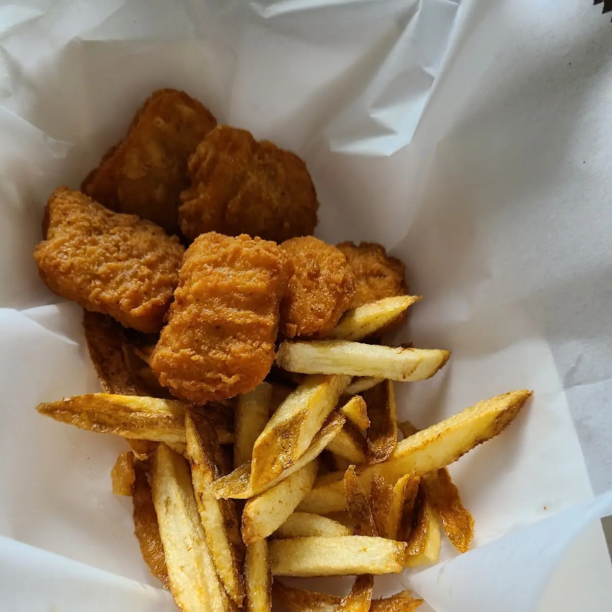 Chicken Nuggets with Fries