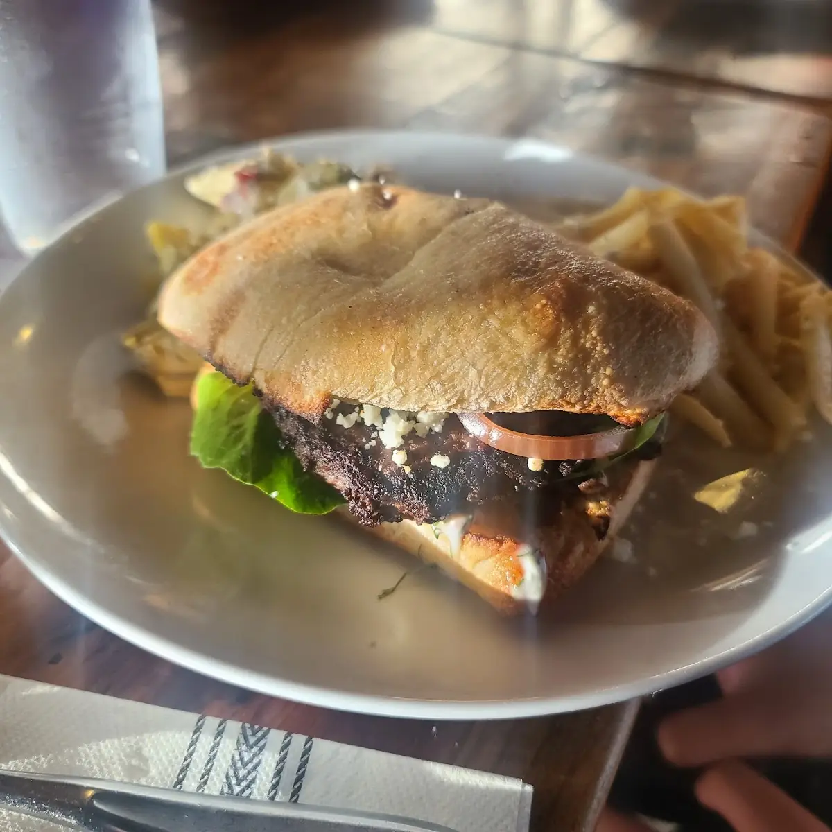 Lamb Burger