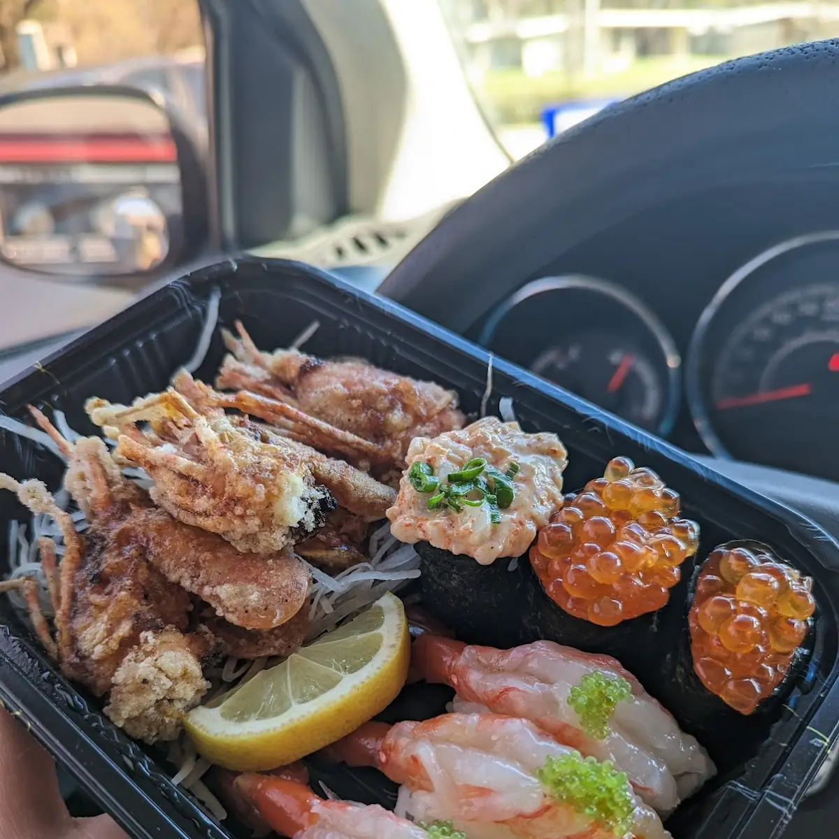 Grilled Shrimp Bento 9pcs