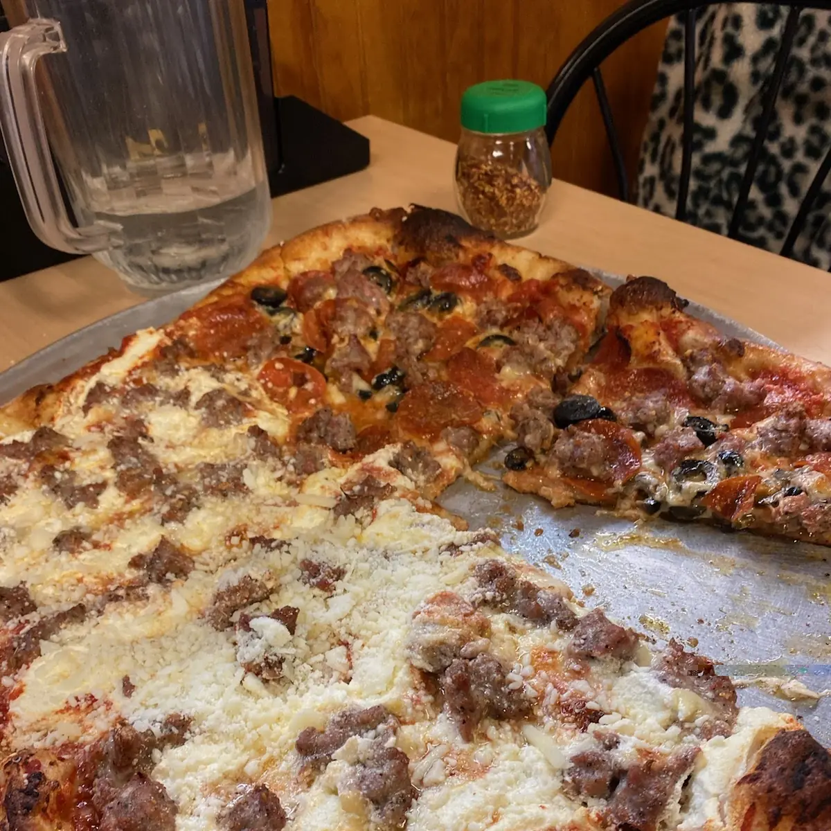 Sausage and Meat Lovers Pizza