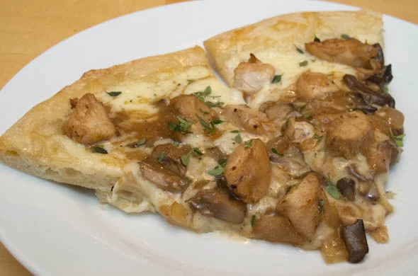 Chicken Marsala Pizza
