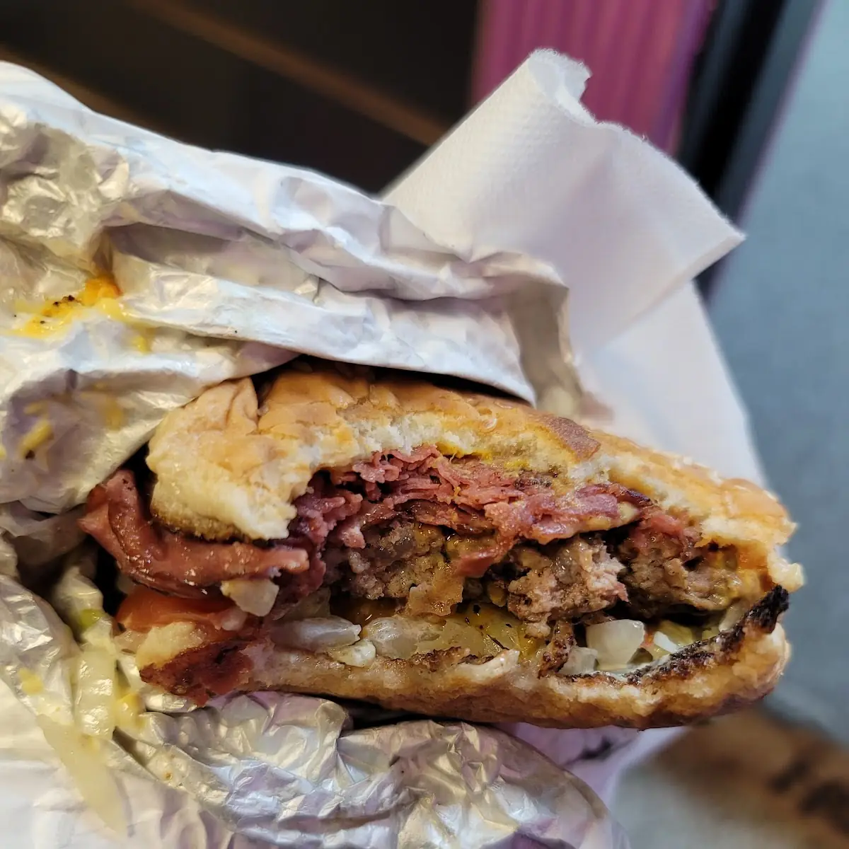 Pastrami & Egg