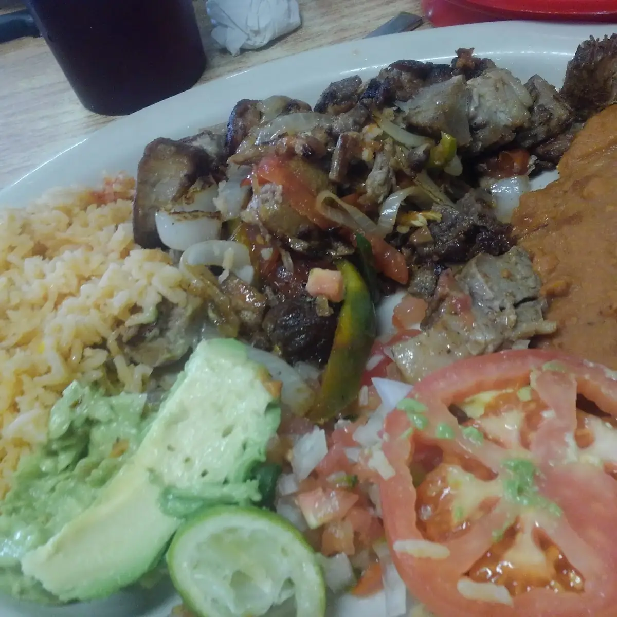 Carnitas Rice Beans Salad Guacamole