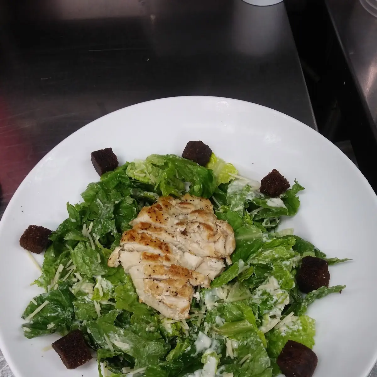 Grill Chicken Caesar Salad