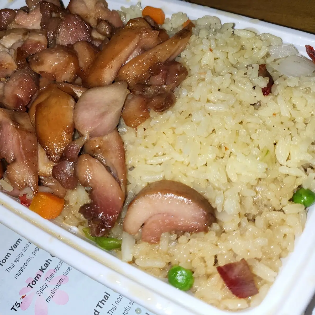 Bourbon Chicken Combo Platter