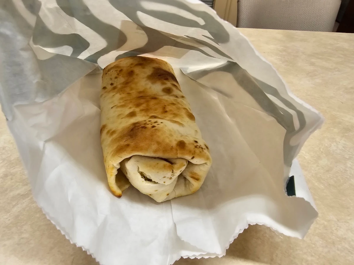 Bacon Sausage & Egg Wrap