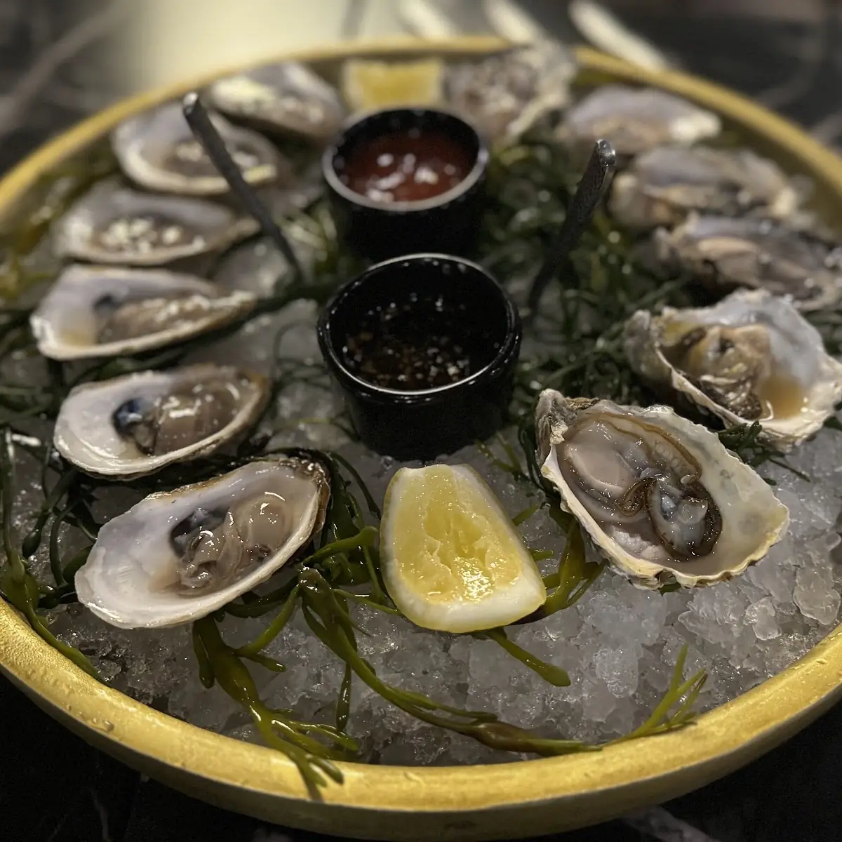 Oysters on the Half Shell