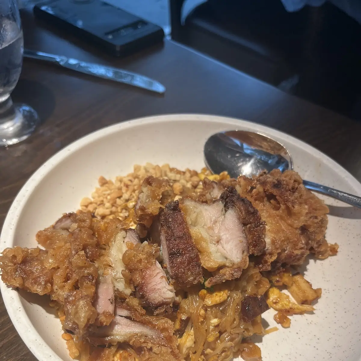 Fried Chicken Pad Thai