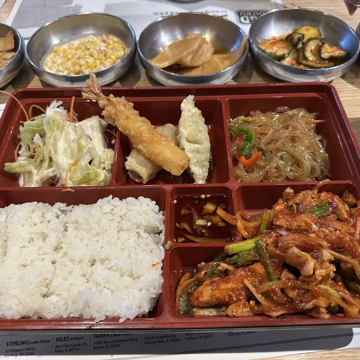 Beef Bulgogi Bento