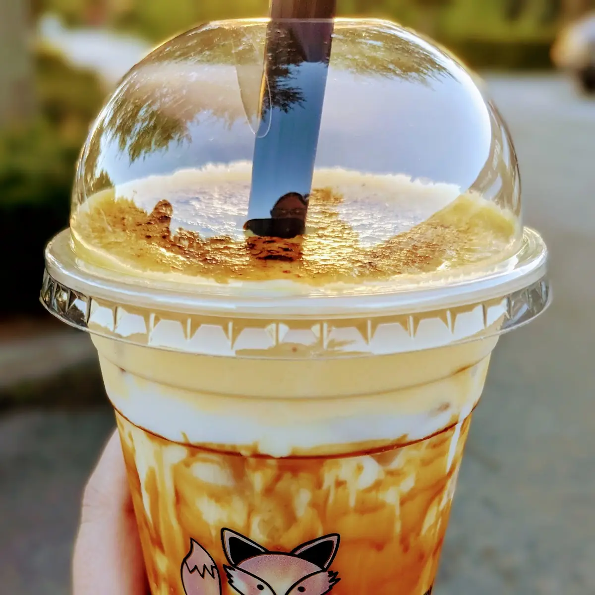 Brown Sugar Creme Brulee Boba