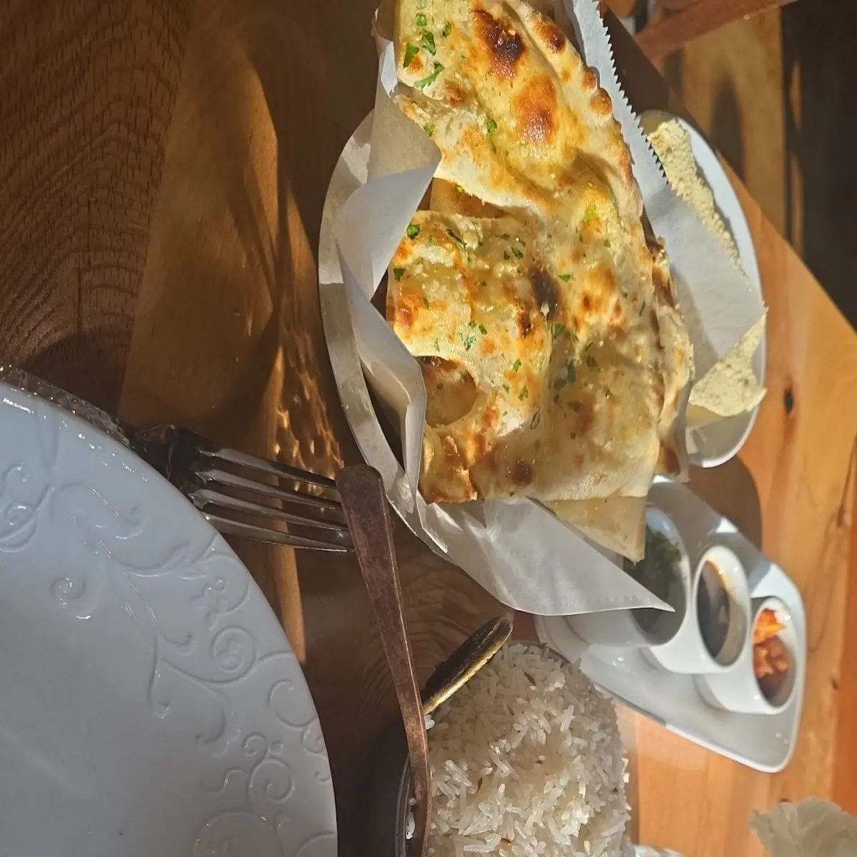 Butter Chicken Naan