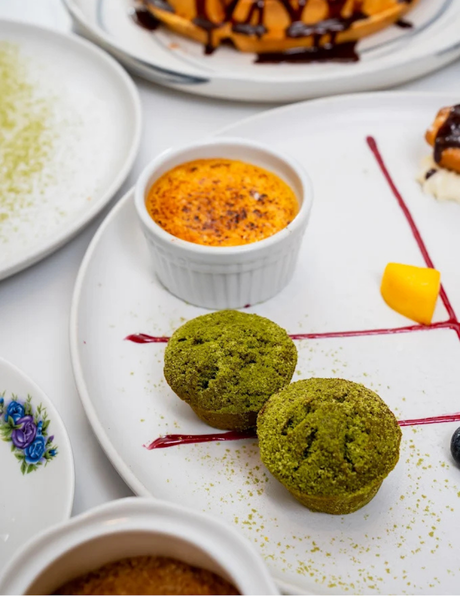 Green Tea Brulee