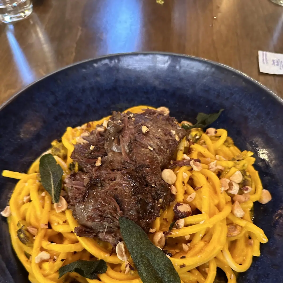 Beef Cheeks and Pasta