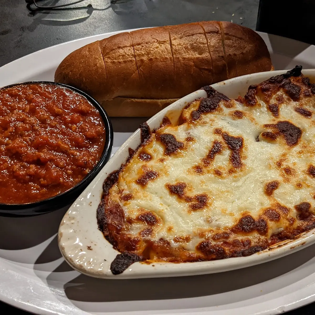Lasagna with Extra Meat Sauce