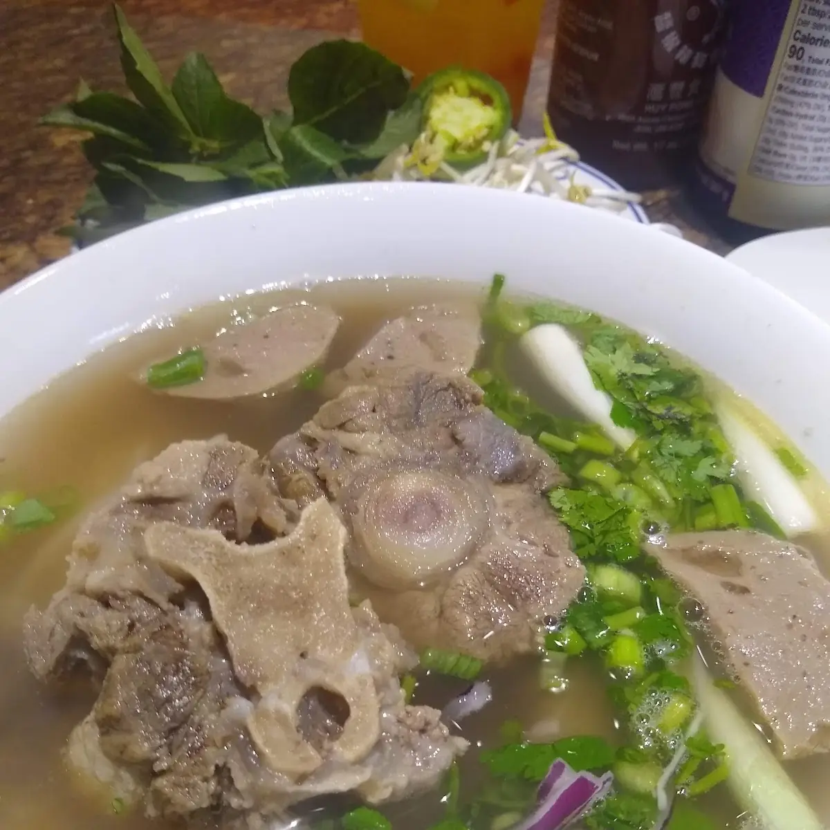 Ox Tail Filet Mignon Pho