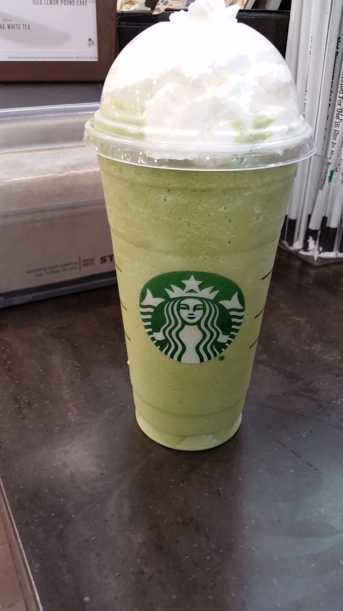 Green Tea Creme Frappuccino