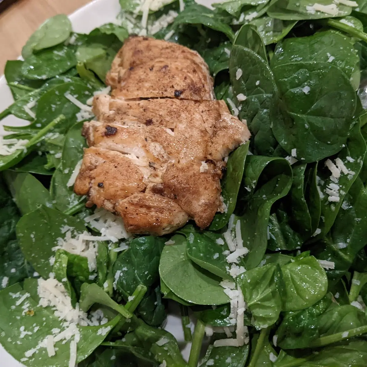 Simple Spinach Salad
